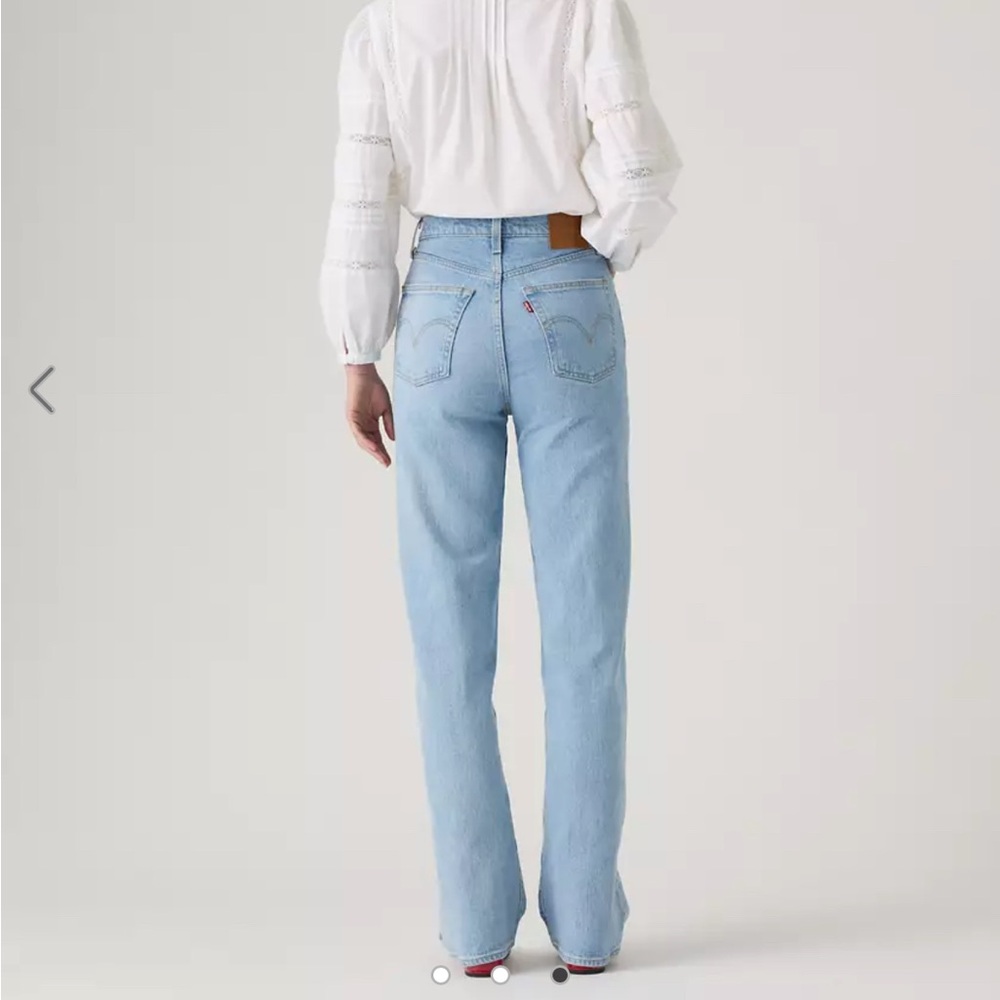 Levi's Blue Straight Leg Jeans Style